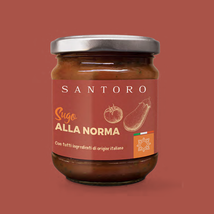 Tomato Pasta Sauce with Fried Eggplants and Basil "SUGO ALLA NORMA"